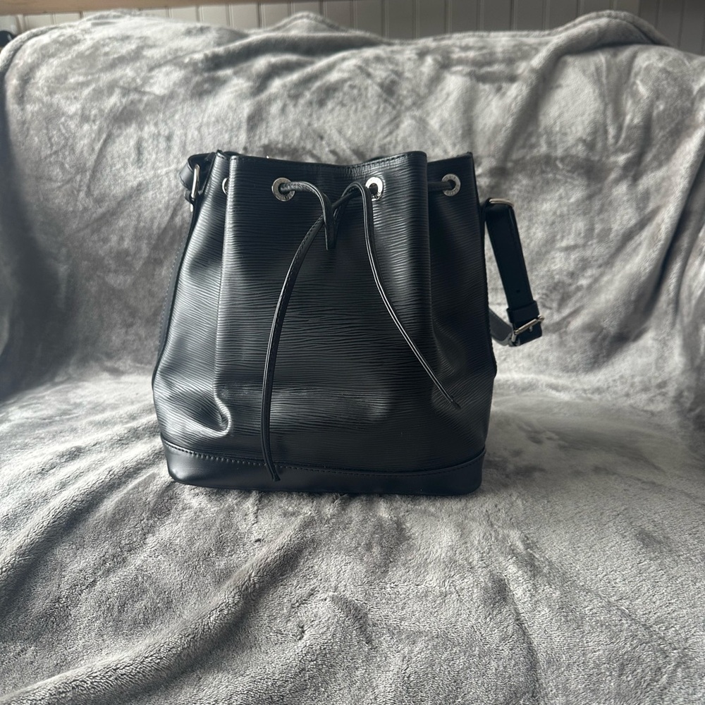 Louis Vuitton Black Bucket Bag